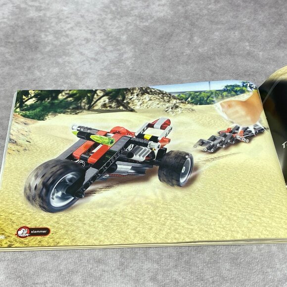 LEGO Racers 8353 Slammer Rhino Building Set With Manual - Picture 9 of 9